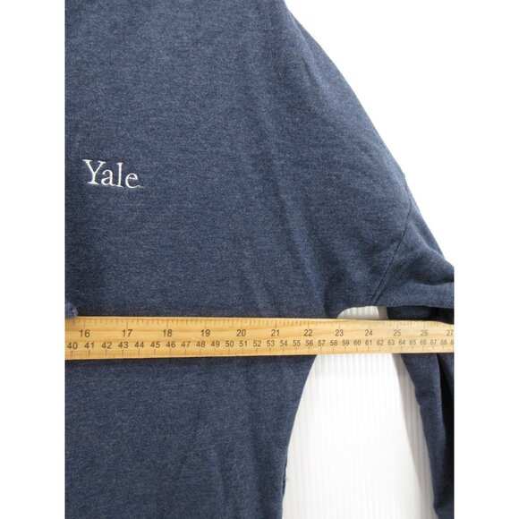 Yale University Bulldogs Sweatshirt Medium Johnnie O Surfer Hoodie - Picture 7 of 11